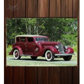 Металлическая табличка Duesenberg J 310 2144 Sedan by Derham